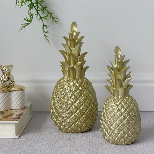 ديكور سيراميك شكل فاكهة الاناناس كبيرة