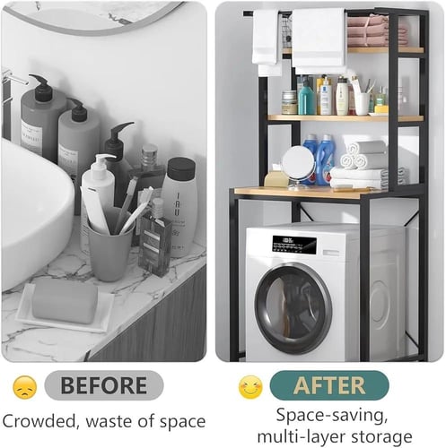 رف تخزين فوق الغسالة من ميلند دي