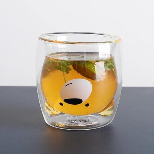 كوب دبل شكل باندة للكوفي والشاي