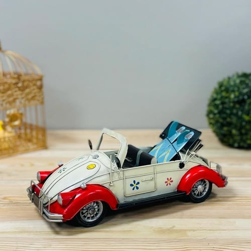 سيارة حديد انتيك كشف ملونة