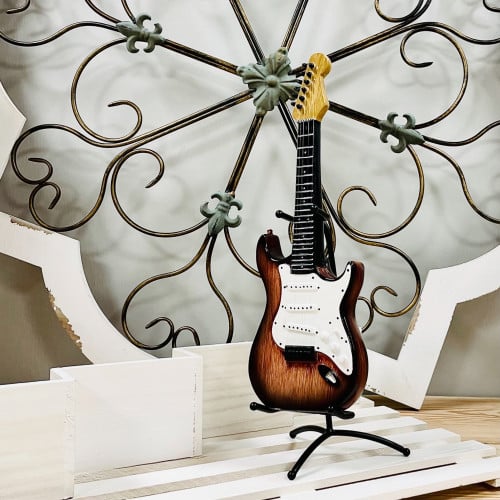 ديكور جيتار سيراميك بستاند حديد