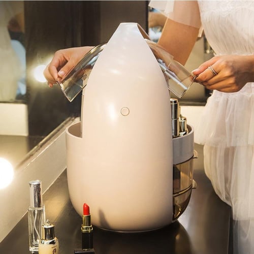 منظم مكياج وعطور ومستحضرات العناية بالبشرة صندوق ا...