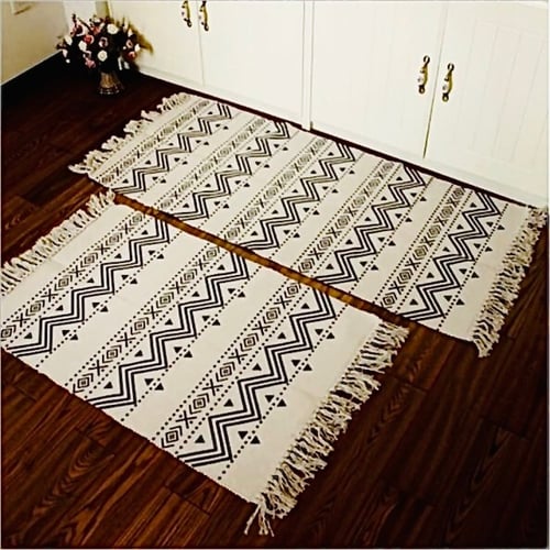 بساط طويل قطن ملون 180*60