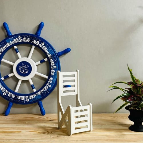 ستاند خشب ابيض متعدد الاستخدامات