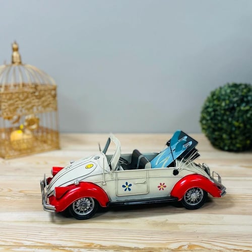 سيارة حديد انتيك كشف ملونة