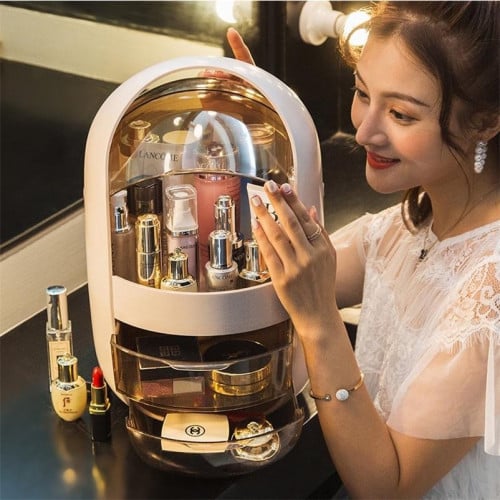 منظم ميك اب وعطور ومستحضرات العناية بالبشرة صندوق...