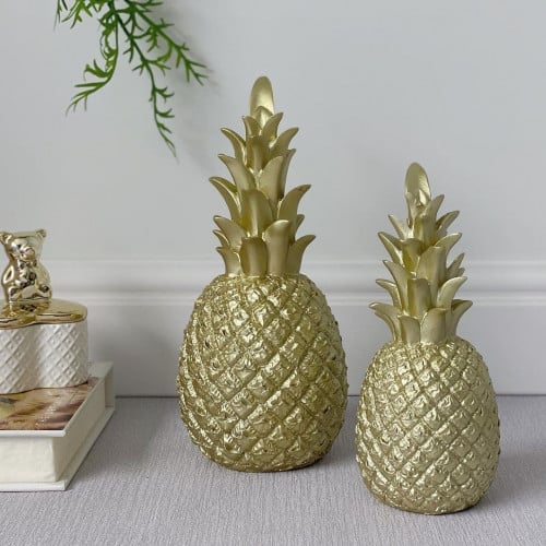 ديكور سيراميك شكل فاكهة الاناناس صغيرة