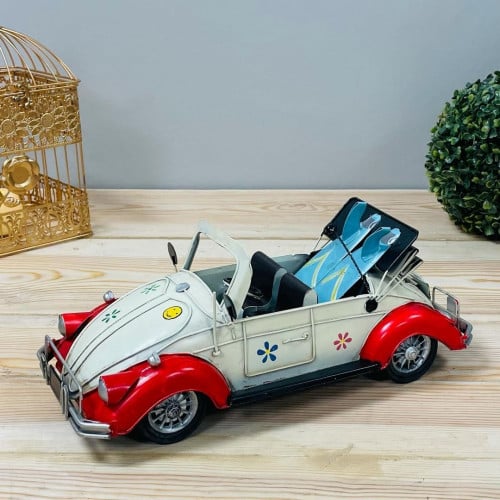 سيارة حديد انتيك كشف ملونة