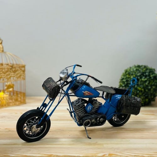 دباب حديد انتيك ازرق