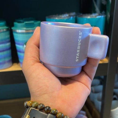 كوب ستاربكس ® اسبريسو لامع ازرق