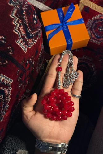 سبحة عقيق اصليه من اوب