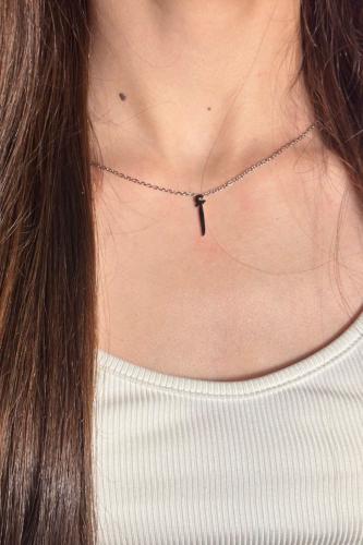 سلسال تفصيل بالاسم مطلي ذهب