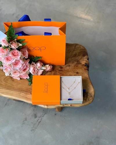 سلسال مع تنسيق ورد