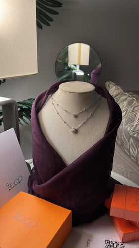 سلسال نسائي دبل من اوب