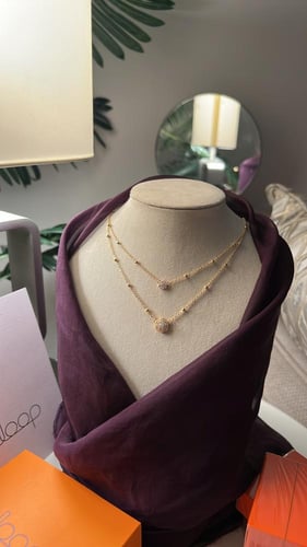 سلسال نسائي دبل من اوب