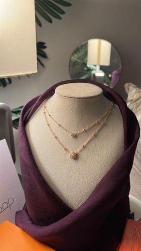 سلسال نسائي دبل من اوب