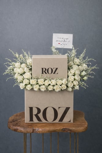 سلسال مع حلق من روز فضي