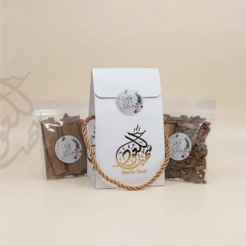 بكج توزيعات سهب الثلاثي الفاخر يضم عود مروكي وفيتن...
