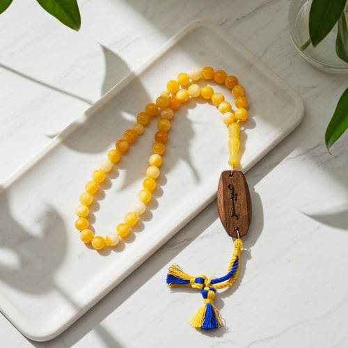 سبحة بهوية فريق النصر مع كسرة عود مروكي محسن حفر ل...