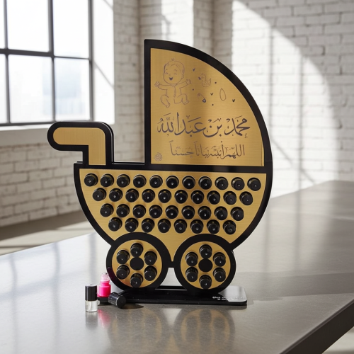 ستاند اكريلك مواليد 50 حبه نانو توله