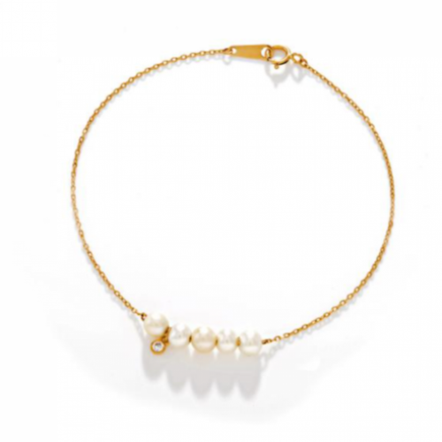 سوار ذهب مع لؤلؤ