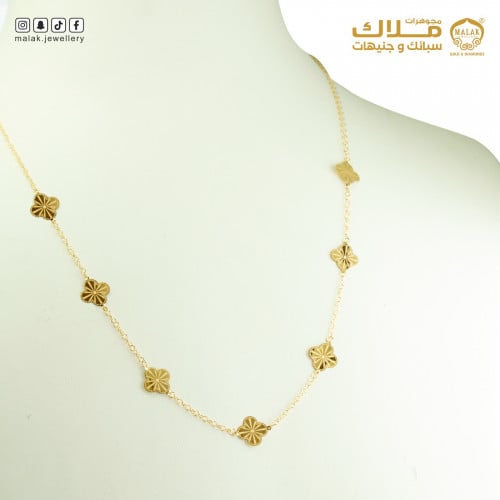 NEC011 ( قلادة عيار 21 الوزن التقريبي 1.5 جرام )