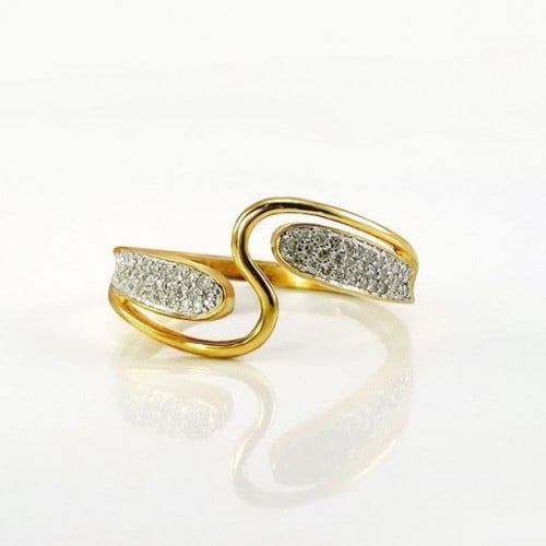 خاتم الماس تيفاني اصفر