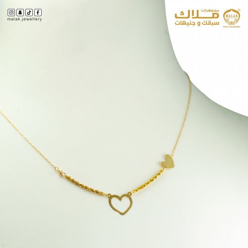 NEC016 ( قلادة عيار 21 الوزن التقريبي 1.5 جرام )