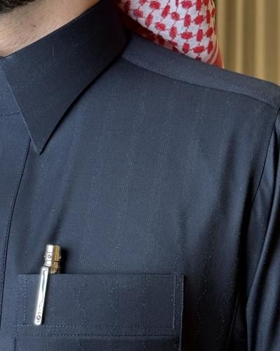 صوف مموج ( كُحلي )