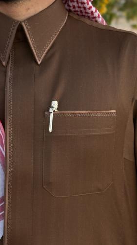 صوف مموج ( بُني )