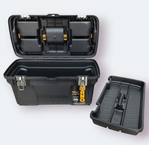 صندوق عدة بلاستيك تركي مقاس 19