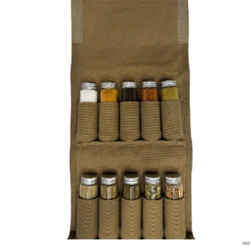 شنطة بهارات - شنطة بهارات زجاجية متعددة الألوان