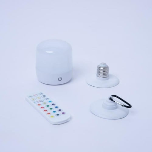 إضاءة ليلية متنقلة بتصميم عصري متعدد الألوان