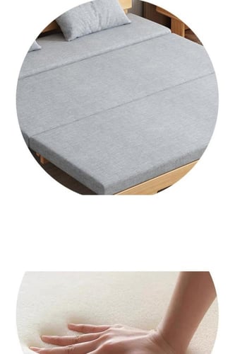 أريكة سرير مزدوجة 120 سم – خشب صلب على الطراز النو...