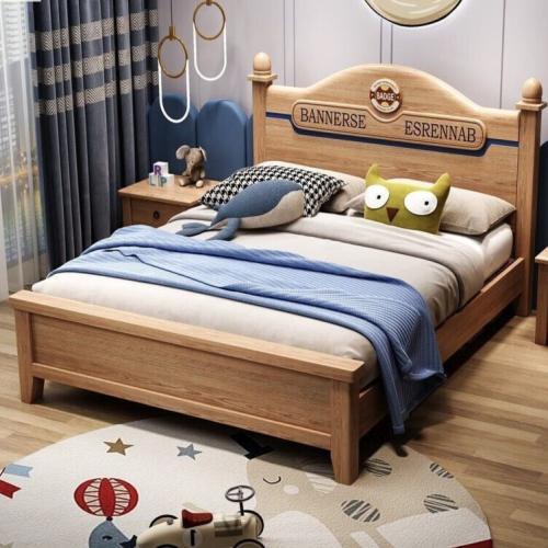 سرير أطفال عصري من الخشب الصلب – تصميم بسيط بذكاء...