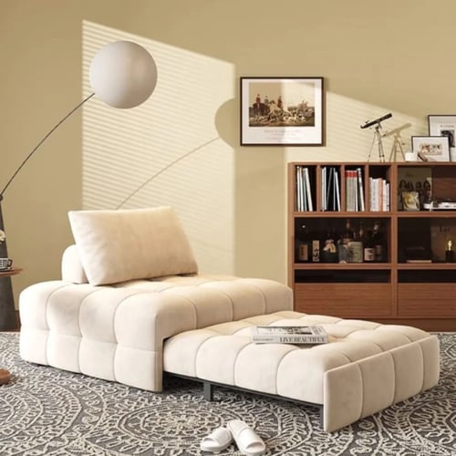 أريكة ناعمة قابلة للتمدد بتصميم عصري ومريح