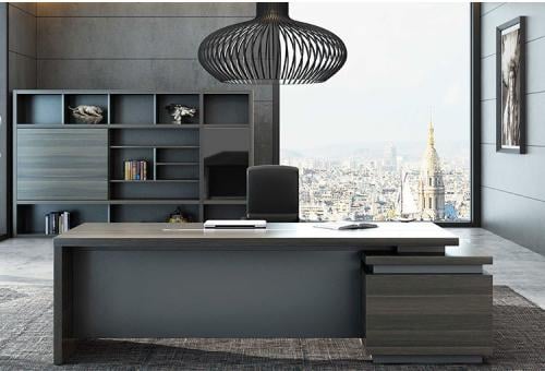 مكتب اداري و خزانة تصميم حديث