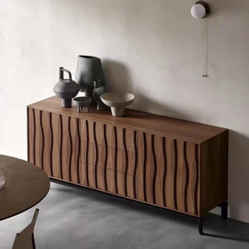 بوفيه خشبي عصري