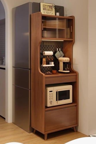 خزانة جانبية متعددة الوظائف على الطراز الاسكندنافي