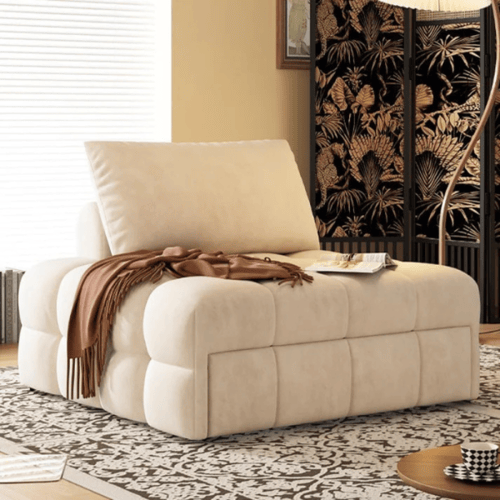 أريكة ناعمة قابلة للتمدد بتصميم عصري ومريح