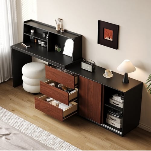 طاولة تزيين ووحدة أدراج