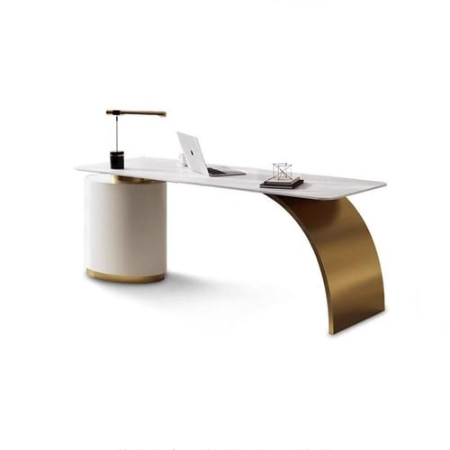 مكتب فاخر بتصميم رخامي