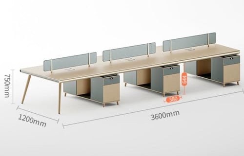 محطات عمل للموظفين بتصميم مودرن