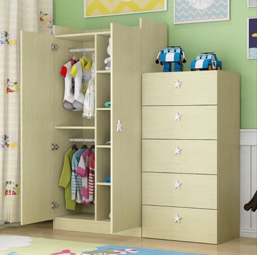 دولاب اطفال بتصميم بسيط وعصري