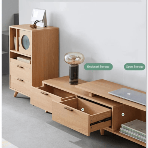 طاولة تلفاز قابلة للتعديل