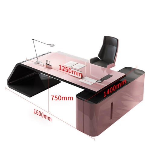 مكتب تنفيذي وردي فاخر للسيدات