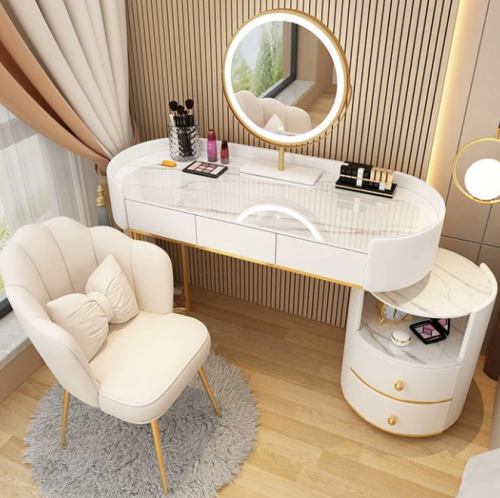 طقم تسريحه بتصميم مميز لغرفه النوم