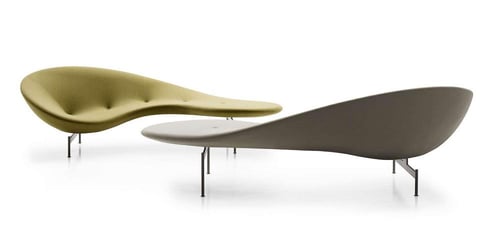 أريكة عصرية بتصميم "عائم"