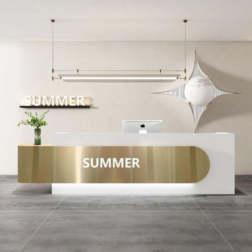 مكتب استقبال بتصميم فاخر