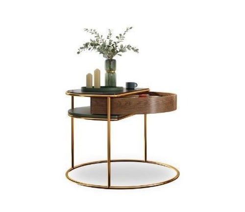 طاولة قهوة عصرية متعددة الوظائف مع تخزين ذكي